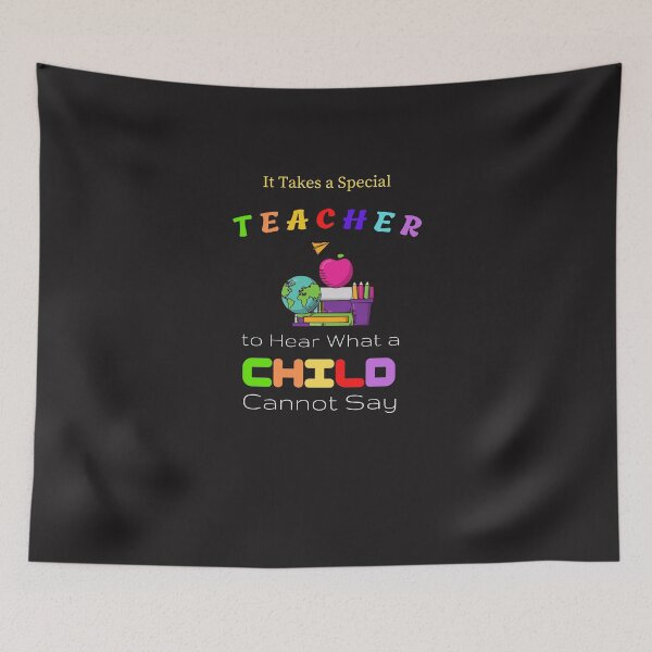 Item preview,   It Takes a Special Teacher to Hear What a Child Cannot Say designed and sold by yassminishop.