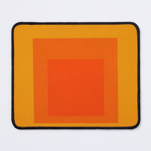 Item preview, josef albers Study for Homage to the Square. Departing in Yellow,red designed and sold by Olivia-One.