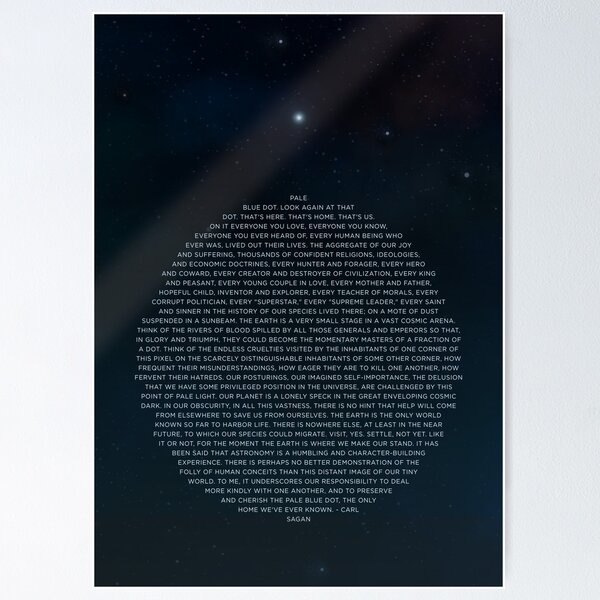 Item preview, Pale Blue Dot Speech Sphere - Carl Sagan designed and sold by BrianSmith84.