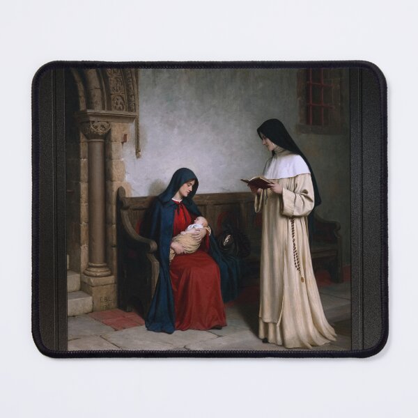 Item preview, Maternity by Edmund Blair Leighton Remastered Xzendor7 Classical Art Old Masters Reproductions designed and sold by Xzendor7 Digital Art Creations.