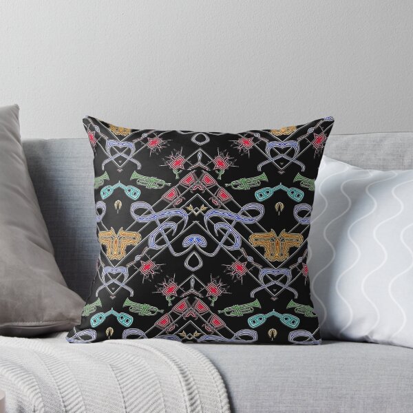 Item preview,   FUNNY ABSTRACT MUSIC INSTRUMENTS PATTERN - JAZZ CLASSIC INSTRUMENTS ORCHESTRA 5. designed and sold by Ralek.