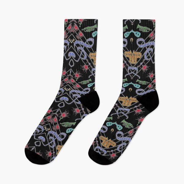 Item preview,   FUNNY ABSTRACT MUSIC INSTRUMENTS PATTERN - JAZZ CLASSIC INSTRUMENTS ORCHESTRA 5. designed and sold by Ralek.
