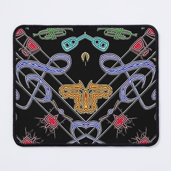 Item preview, FUNNY ABSTRACT MUSIC INSTRUMENTS PATTERN - JAZZ CLASSIC INSTRUMENTS ORCHESTRA 5. designed and sold by Ralek.