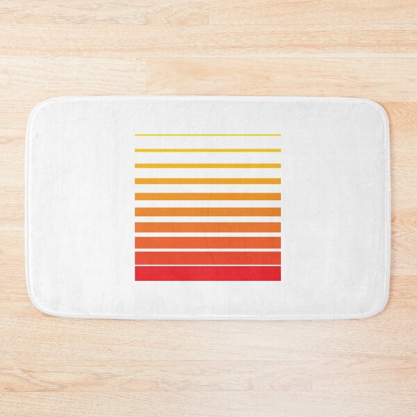 Item preview, Thin to Thick Lines in a Square Graphic (Orange) designed and sold by STUDIO-72.