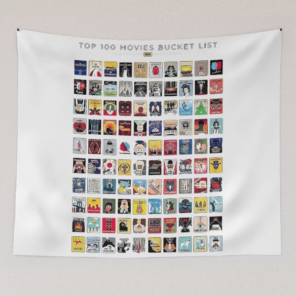 Item preview, 100 Bucket List Movies designed and sold by Bennieslayden.