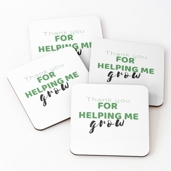 Item preview, Thank you for helping me grow designed and sold by behappyshirts.