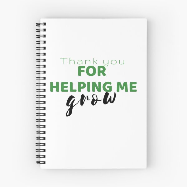 Item preview, Thank you for helping me grow designed and sold by behappyshirts.