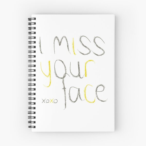 Item preview, I Miss Your Face designed and sold by crayonista.