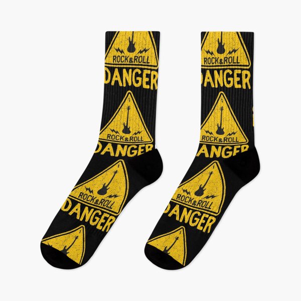 Item preview, DANGER ROCK & ROLL - GUITAR designed and sold by AreaStickers.