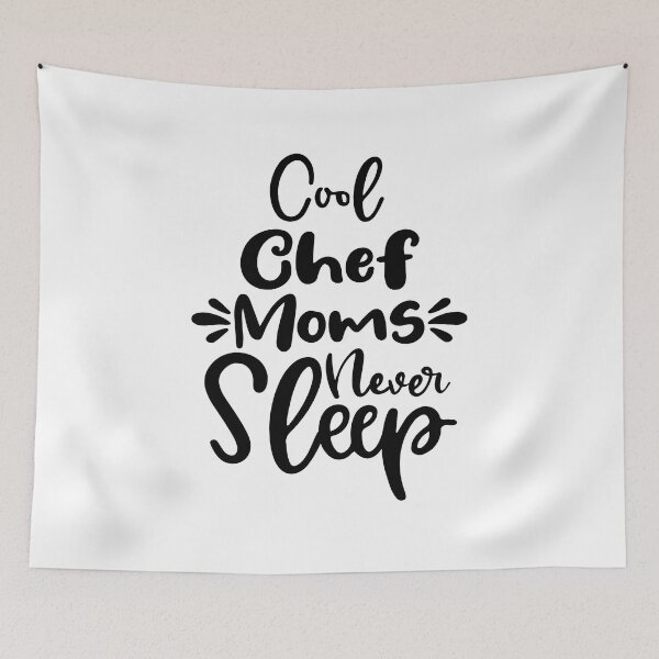 Item preview, Cool Chef Mom Never Sleep Mothers Day Birthday Cooking Chef designed and sold by EasyPrintGift.