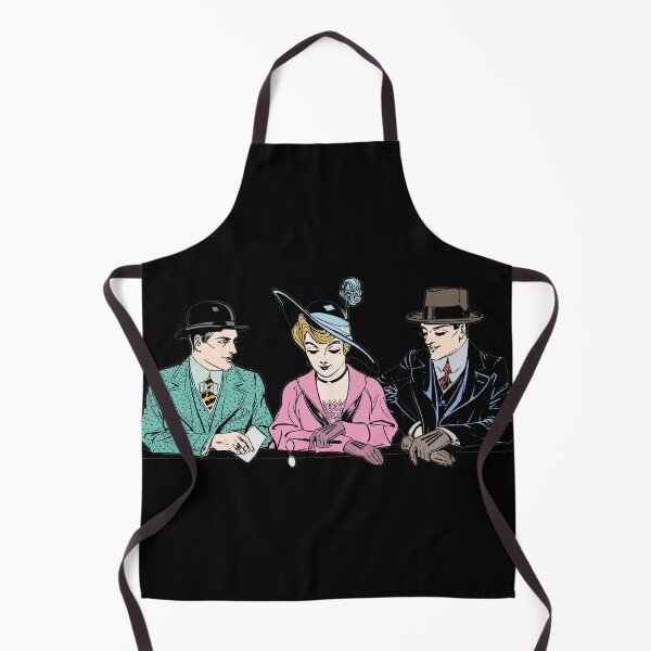 Item preview, Vintage Gentlemen With a Woman Classic T-Shirt. designed and sold by Nils Petter Stein.