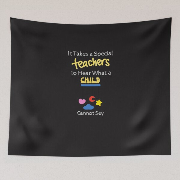 Item preview,     It Takes a Special Teacher to Hear What a Child Cannot Say designed and sold by yassminishop.