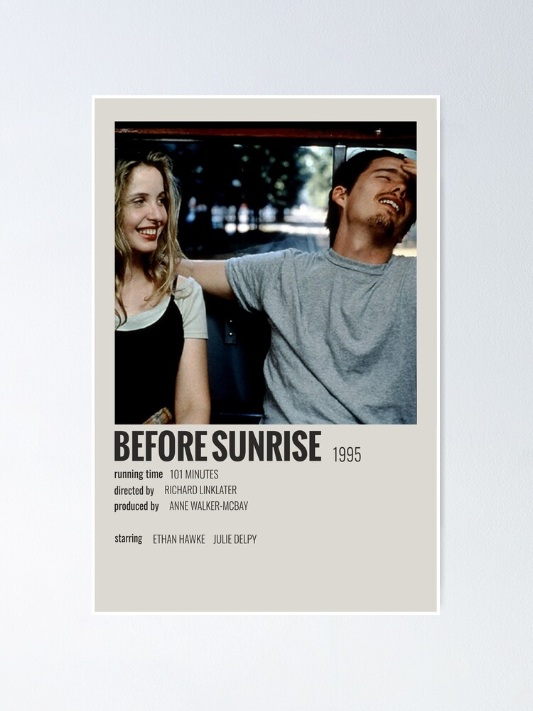 Before Sunrise Tote Bag Before Sunrise Print Movie Tote 