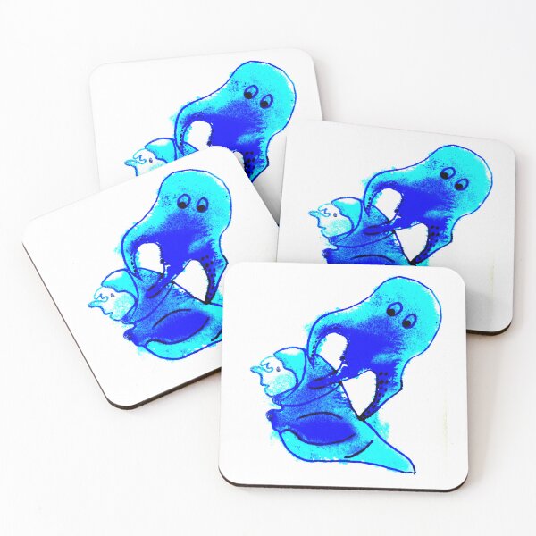 Item preview, Octopus ink blot designed and sold by Katy Fryd.