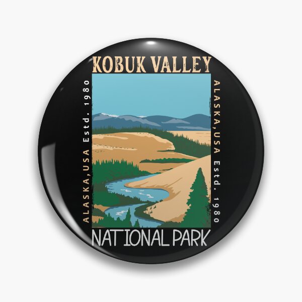 Item preview, Kobuk Valley National Park Alaska Distressed designed and sold by KrisSidDesigns.