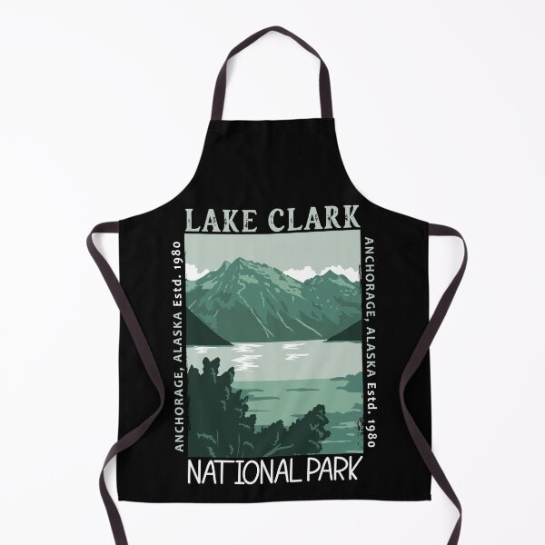 Item preview, Lake Clark National Park Anchorage Alaska Distressed designed and sold by KrisSidDesigns.