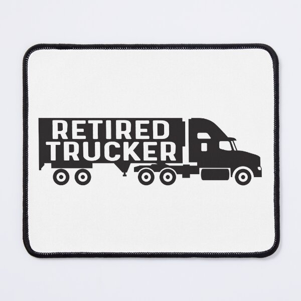 Item preview, Retired Trucker - OTR Semi Truck  designed and sold by Sam Morrison.