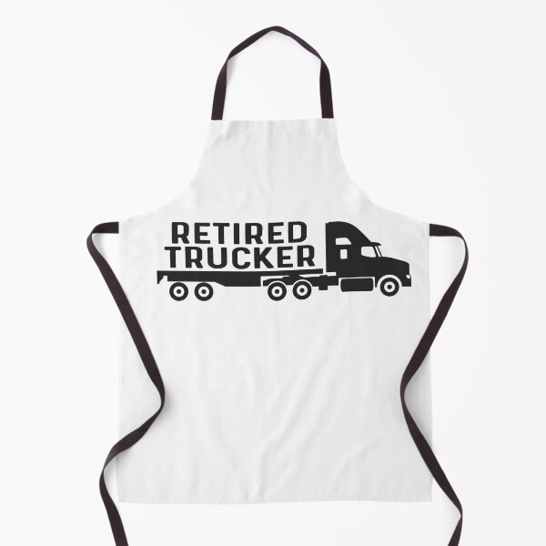 Item preview, Retired Trucker - OTR Flatbed Semi Truck  designed and sold by Sam Morrison.