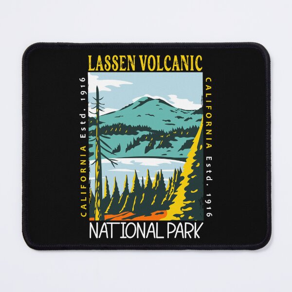 Item preview, Lassen Volcanic National Park California Distressed designed and sold by KrisSidDesigns.