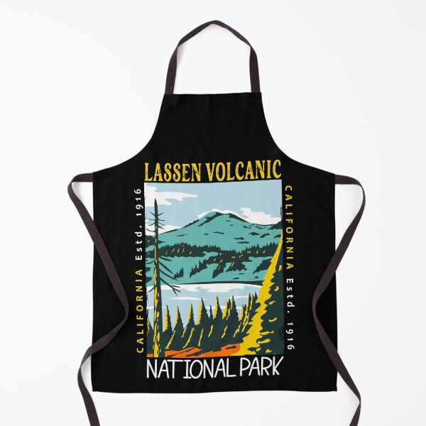 Item preview, Lassen Volcanic National Park California Distressed designed and sold by KrisSidDesigns.