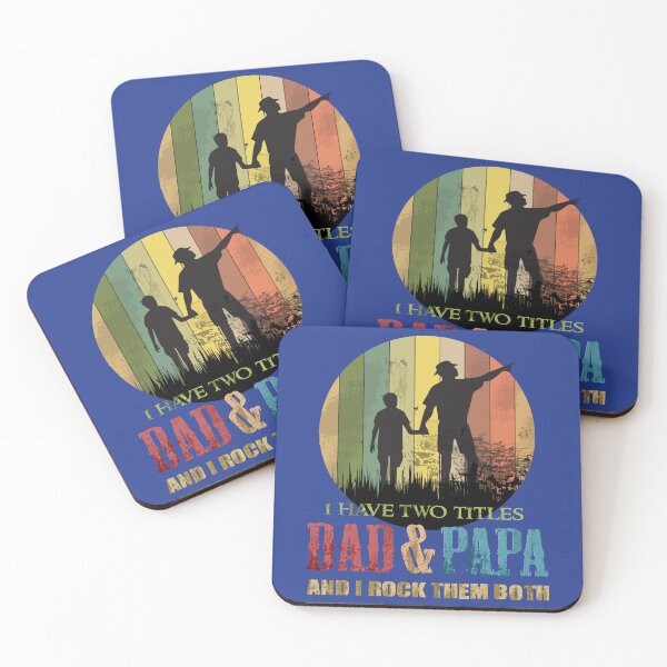 Item preview, I Have Two Titles Dad And Papa And I Rock Them Both designed and sold by APTufnall.