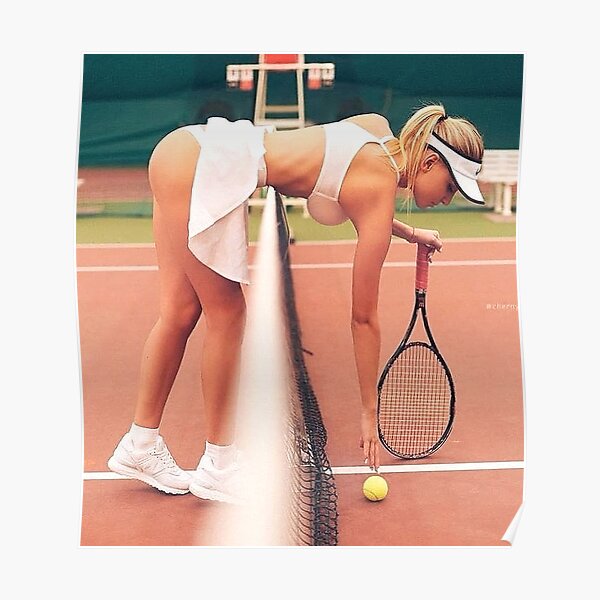 getrouwd Diplomatie niet voldoende Nude Tennis Sexy Girl" Poster for Sale by Jurgeena | Redbubble