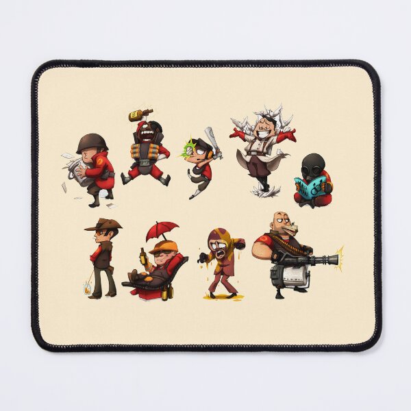 Aperçu de l'œuvre  T-shirt Demoman Team TF2 Classics créée et vendue par alecias.