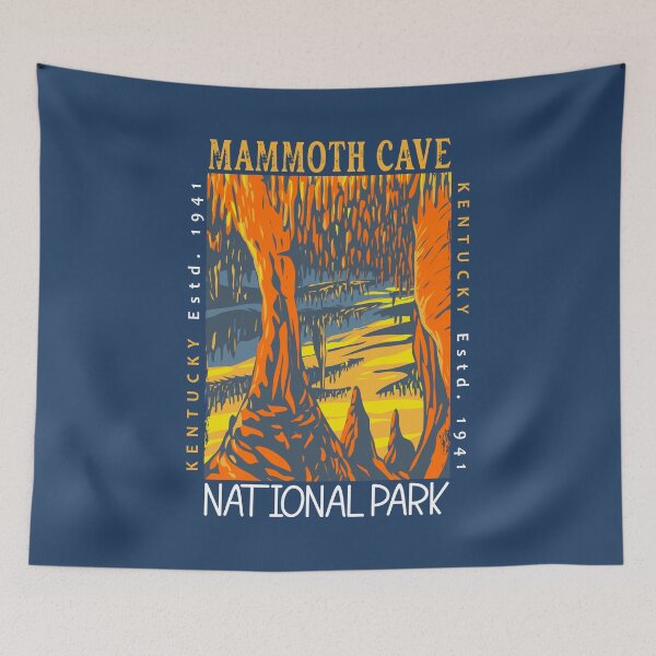 Item preview, Mammoth Cave National Park Kentucky Distressed designed and sold by KrisSidDesigns.