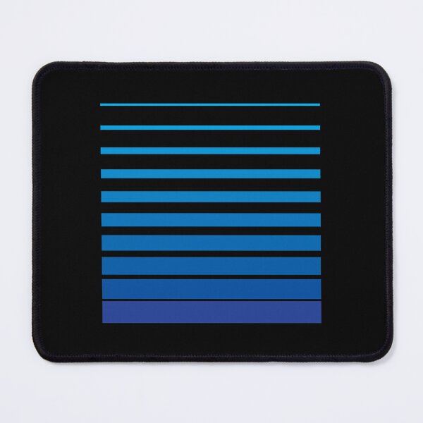 Item preview, Thin to Thick Lines in a Square Graphic (Blue on Black) designed and sold by STUDIO-72.