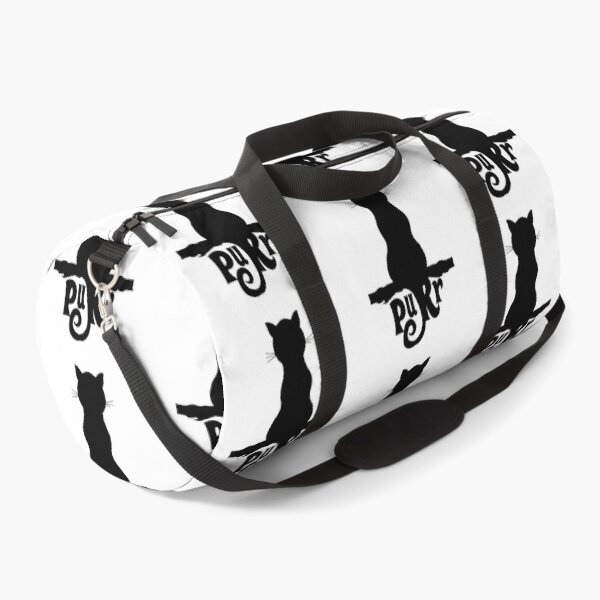 Item preview, Cat on a Branch PURR - Black designed and sold by KinkWeWear.