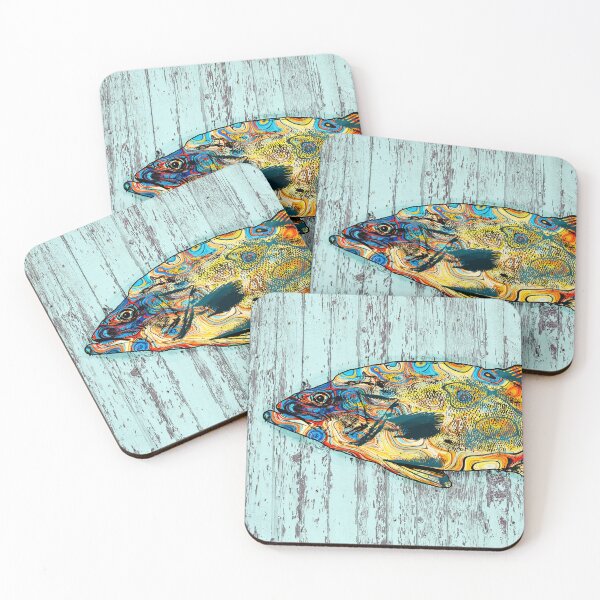 Item preview, Multicolor Fish 2 designed and sold by artbylucie.