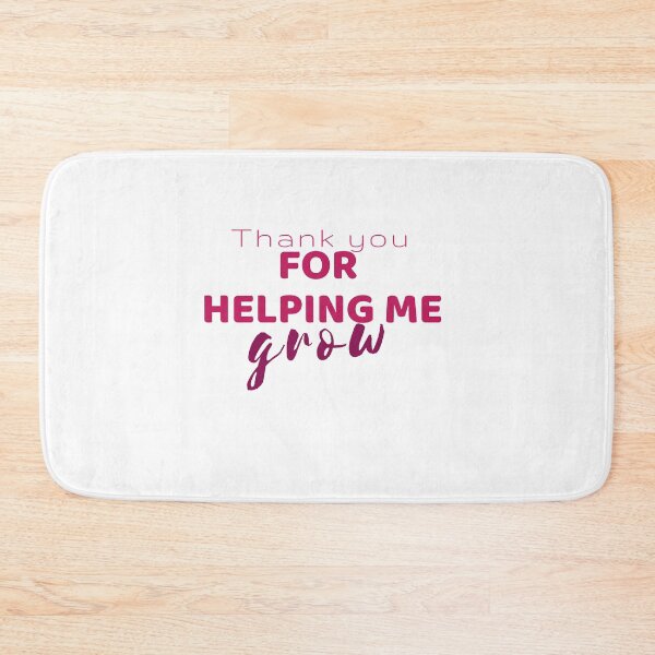 Item preview, Thank you for helping me grow designed and sold by behappyshirts.