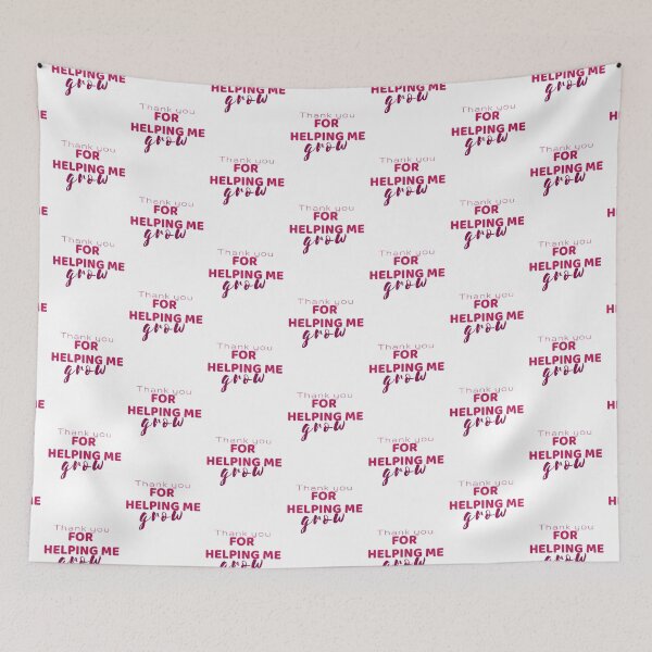 Item preview, Thank you for helping me grow designed and sold by behappyshirts.
