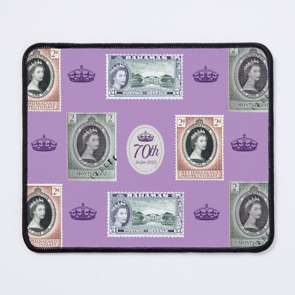 Item preview, Queen Elizabeth II coronation stamps designed and sold by PincGeneral.