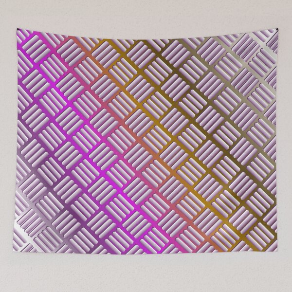 Item preview, Abstract Multicolor Gradient Striped Pattern designed and sold by risingrocket.