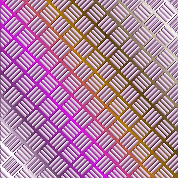 Artwork thumbnail, Abstract Multicolor Gradient Striped Pattern by risingrocket