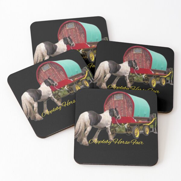 Item preview, horse drawn caravan, Appleby fair designed and sold by amy greaves.