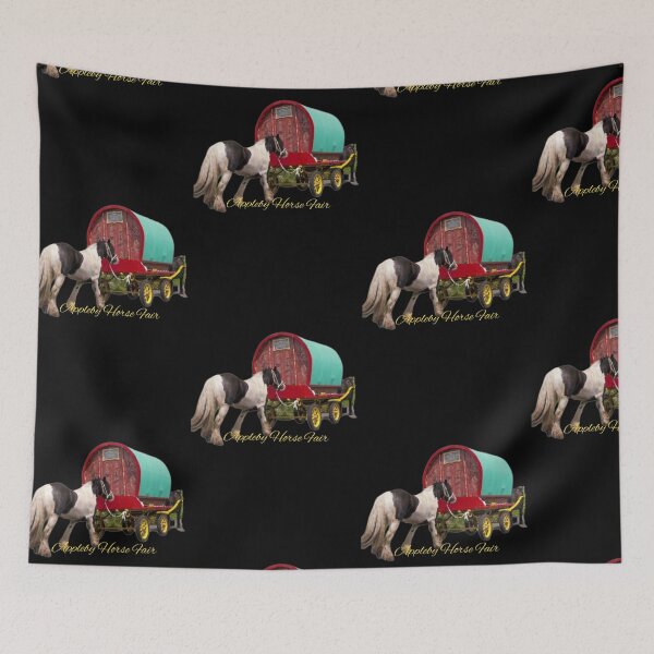 Item preview, horse drawn caravan, Appleby fair designed and sold by amy greaves.