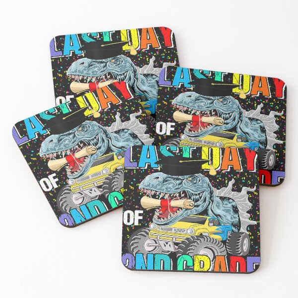 Item preview, Happy Last Day Of 2nd Grade Monster Truck Dinosaur designed and sold by SethFrancis37.