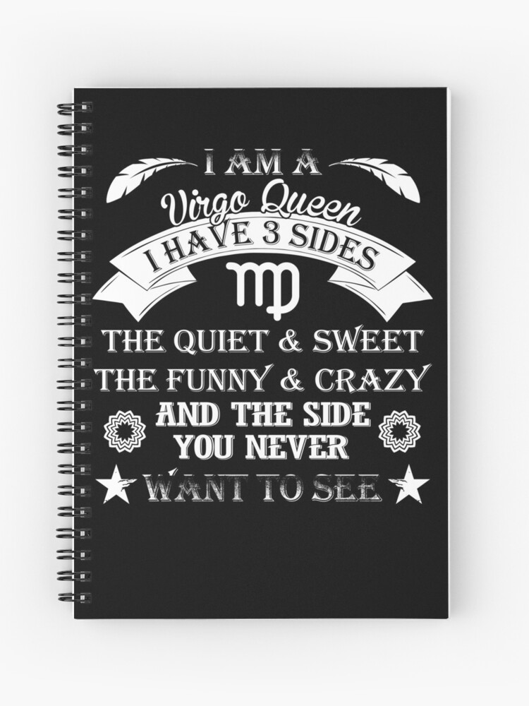 Virgo Queen I Have 3 Sides T-Shirt Funny Virgo Shirt Virgo Queen I Have 3 Sides T-Shirt Funny Virgo Shirt