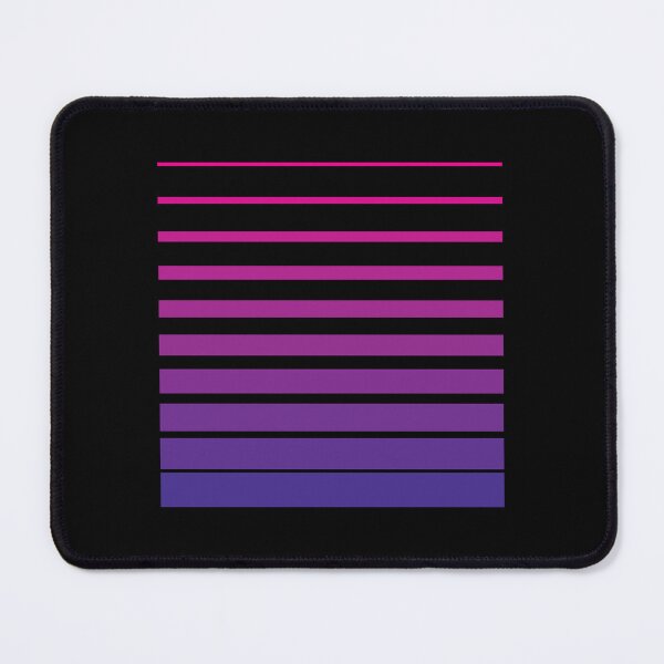 Item preview, Thin to Thick Lines in a Square Graphic (Purple on Black) designed and sold by STUDIO-72.