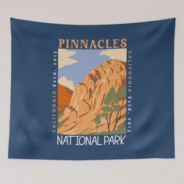 Item preview, Pinnacles National Park California Distressed designed and sold by KrisSidDesigns.