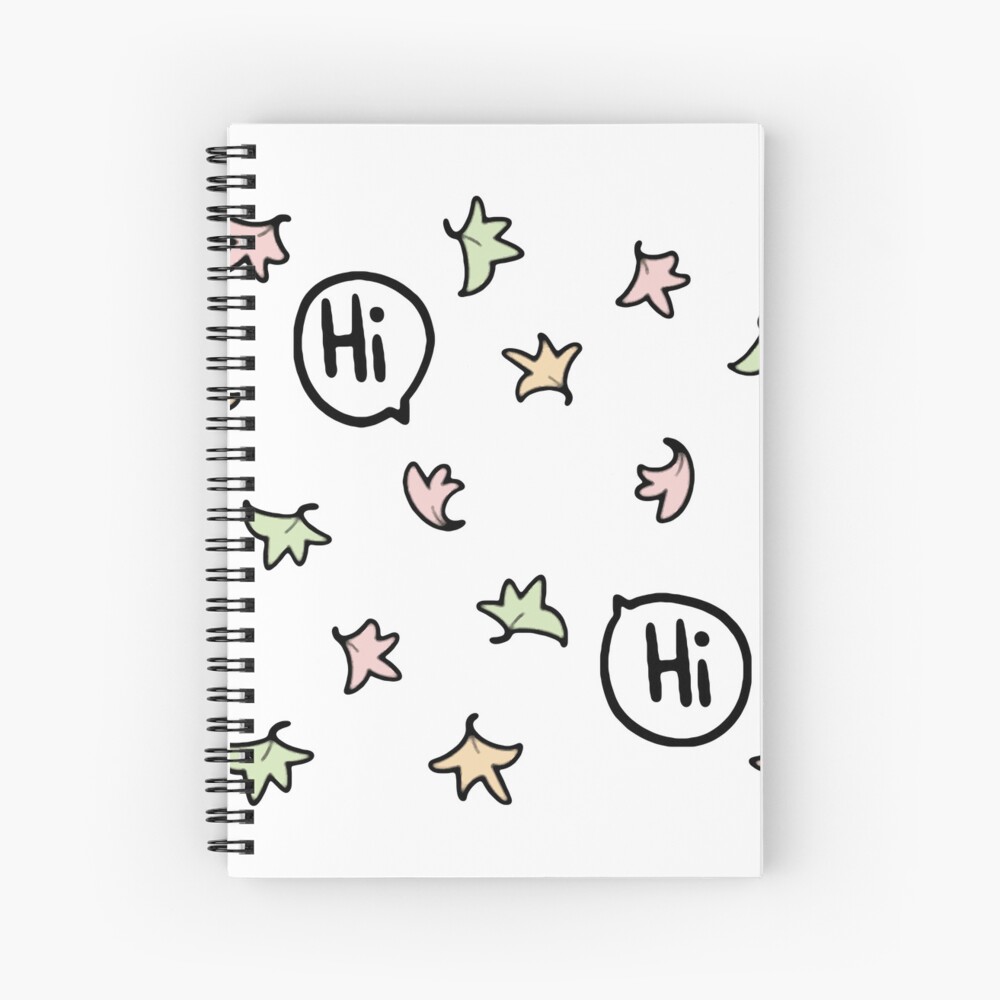 Heartstopper - Charlie and Nick - Hi Spiral Notebook