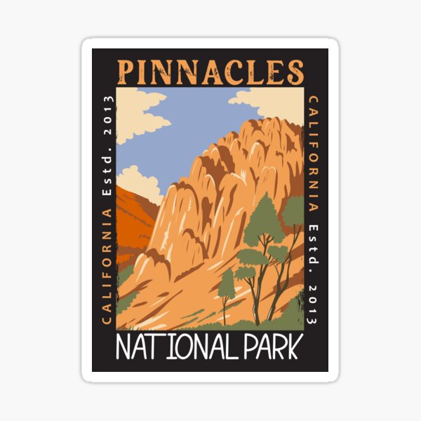 Pinnacles National Park Souvenir Calfornia Patch 