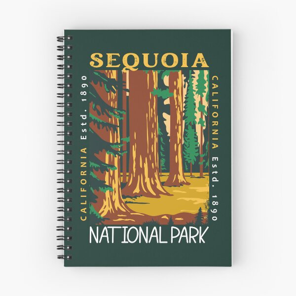 Item preview, Sequoia National Park California Distressed designed and sold by KrisSidDesigns.