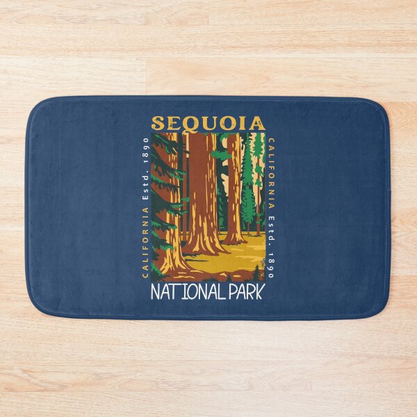 Item preview, Sequoia National Park California Distressed designed and sold by KrisSidDesigns.