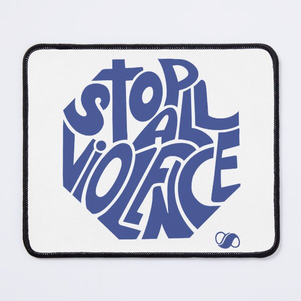 Item preview, Stop All Violence (Violet) designed and sold by Consistent Life Network.