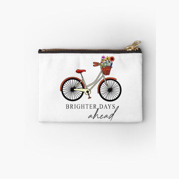 Item preview, CUTE BICYCLE WITH FLOWERS- BRIGHTER DAYS AHEAD designed and sold by michellejustice.