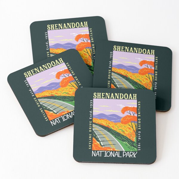 Item preview, Shenandoah National Park Skyline Drive Distressed designed and sold by KrisSidDesigns.