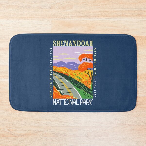 Item preview, Shenandoah National Park Skyline Drive Distressed designed and sold by KrisSidDesigns.